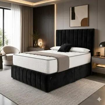Black Plush Velvet