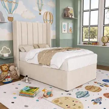 Cream Plush Velvet